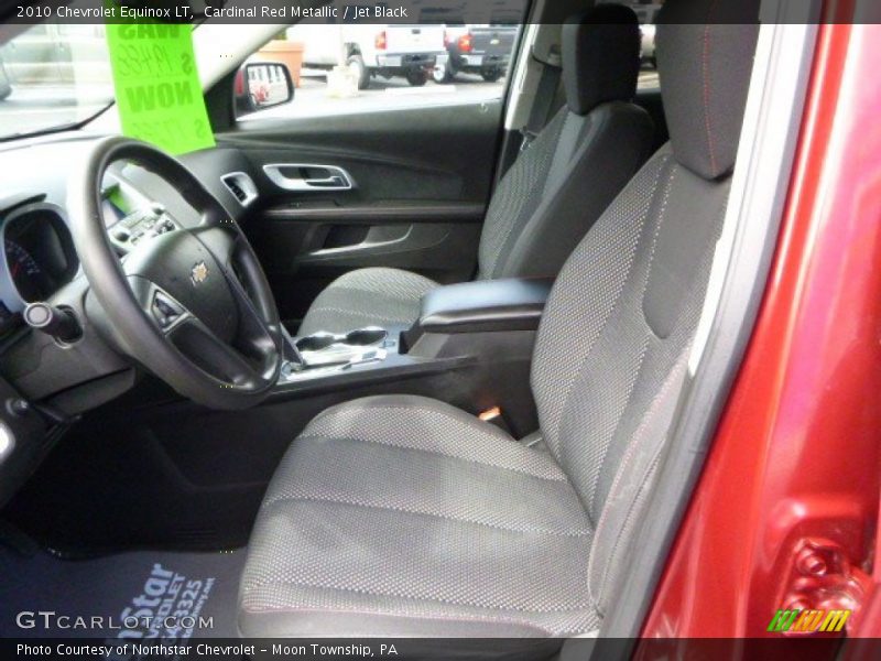 Cardinal Red Metallic / Jet Black 2010 Chevrolet Equinox LT