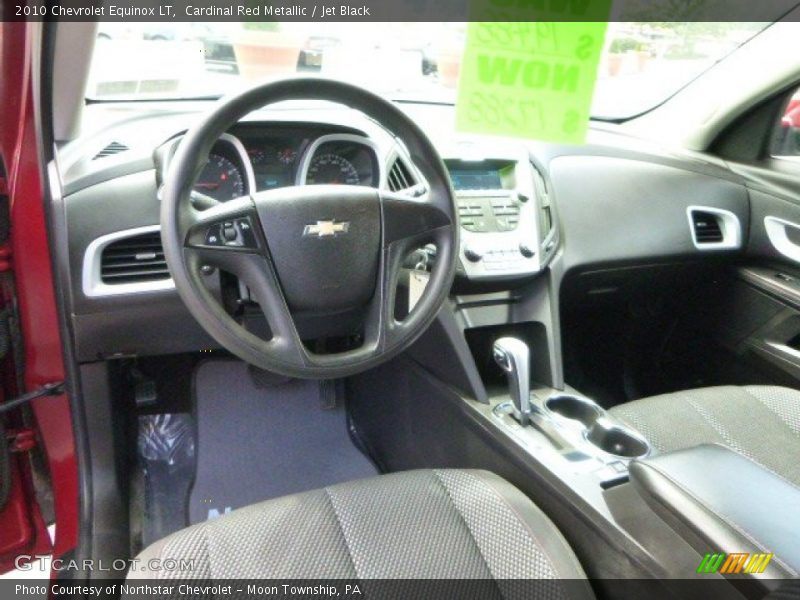 Cardinal Red Metallic / Jet Black 2010 Chevrolet Equinox LT