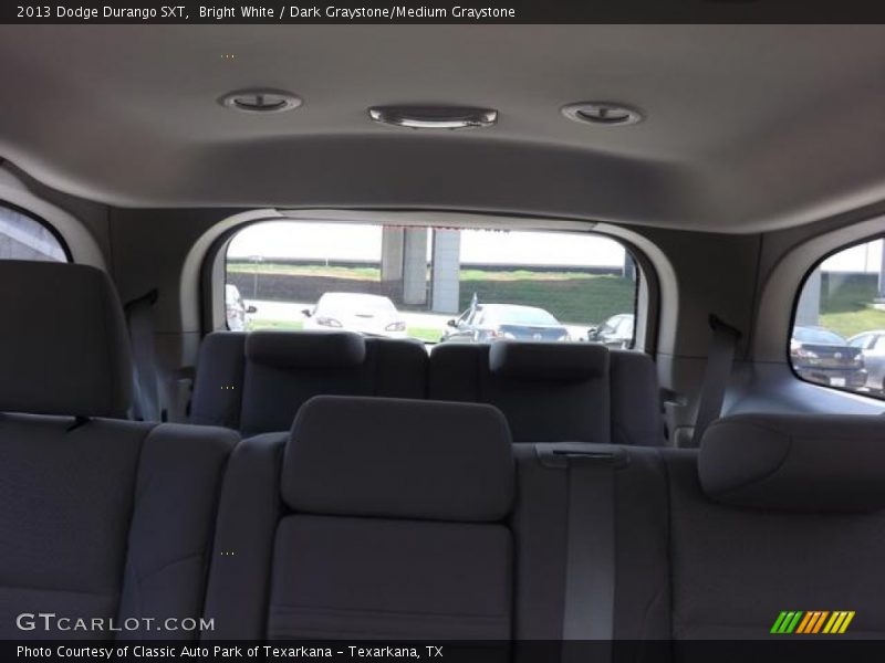 Bright White / Dark Graystone/Medium Graystone 2013 Dodge Durango SXT