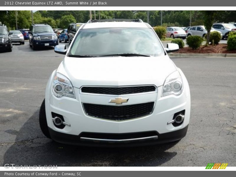 Summit White / Jet Black 2012 Chevrolet Equinox LTZ AWD