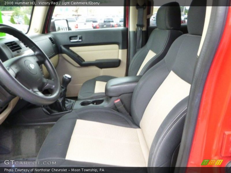 Victory Red / Light Cashmere/Ebony 2008 Hummer H3