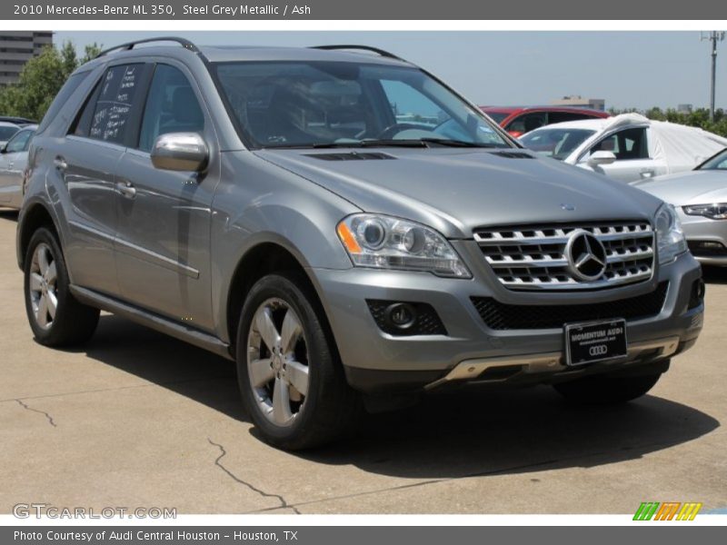 Steel Grey Metallic / Ash 2010 Mercedes-Benz ML 350