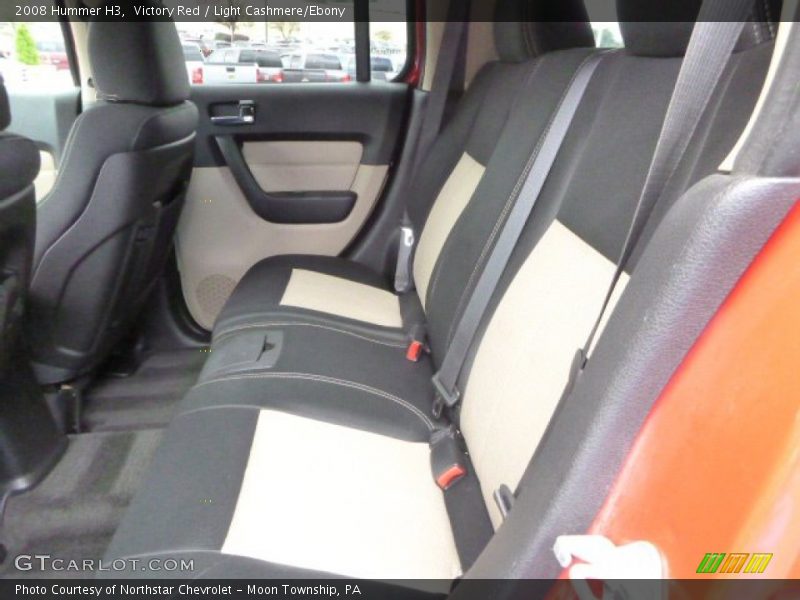 Victory Red / Light Cashmere/Ebony 2008 Hummer H3