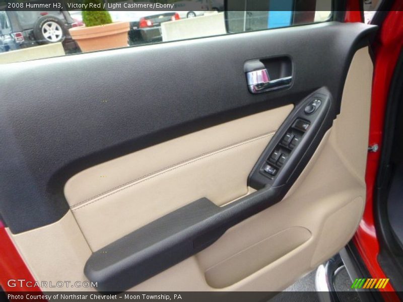 Victory Red / Light Cashmere/Ebony 2008 Hummer H3