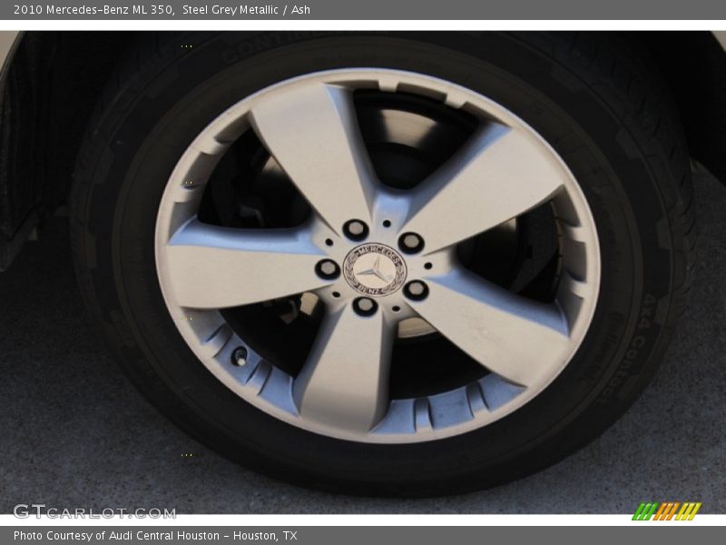 Steel Grey Metallic / Ash 2010 Mercedes-Benz ML 350