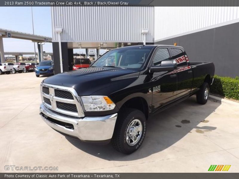 Black / Black/Diesel Gray 2013 Ram 2500 Tradesman Crew Cab 4x4