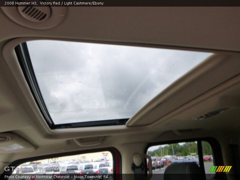 Victory Red / Light Cashmere/Ebony 2008 Hummer H3