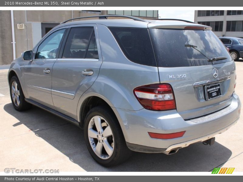 Steel Grey Metallic / Ash 2010 Mercedes-Benz ML 350