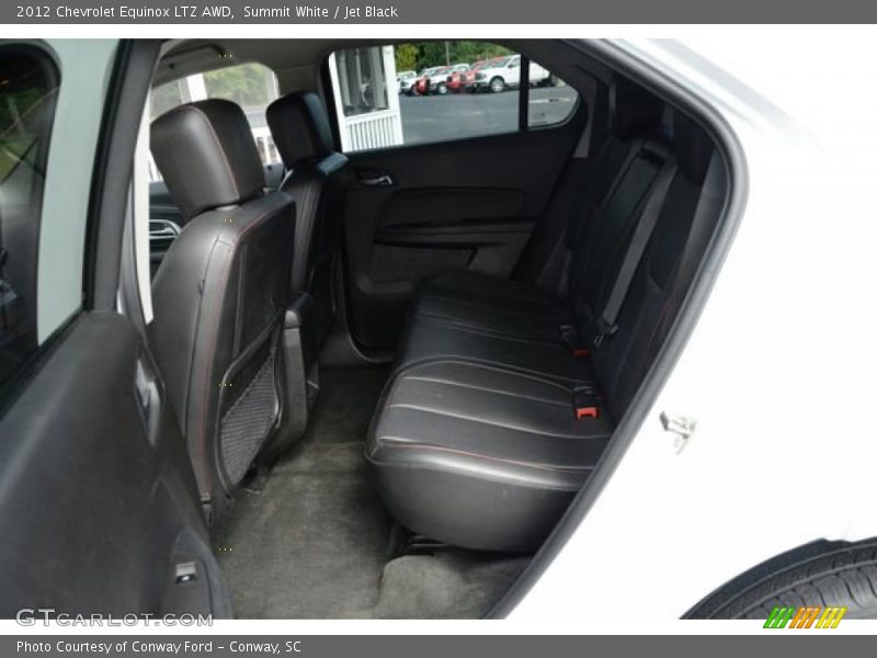 Summit White / Jet Black 2012 Chevrolet Equinox LTZ AWD