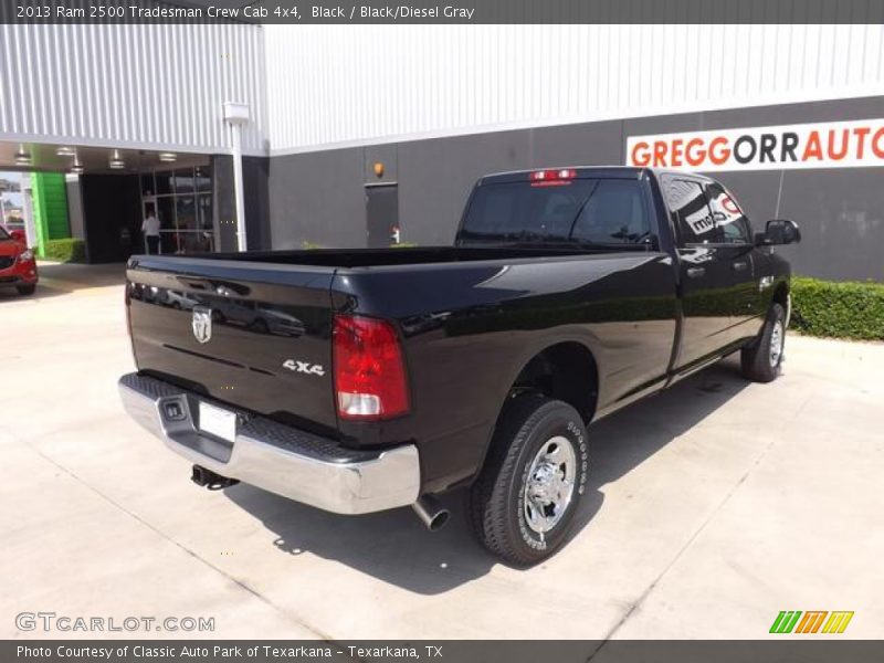 Black / Black/Diesel Gray 2013 Ram 2500 Tradesman Crew Cab 4x4