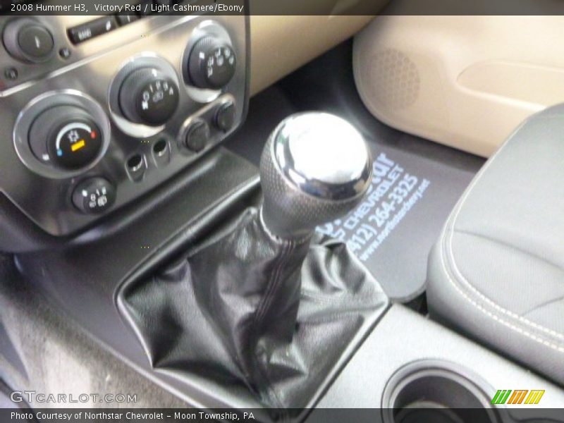 Victory Red / Light Cashmere/Ebony 2008 Hummer H3