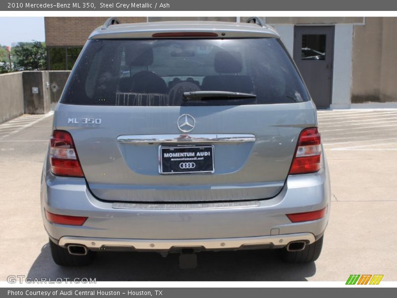 Steel Grey Metallic / Ash 2010 Mercedes-Benz ML 350