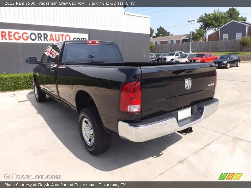 Black / Black/Diesel Gray 2013 Ram 2500 Tradesman Crew Cab 4x4