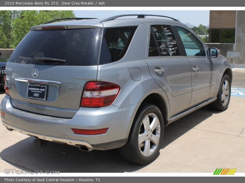 Steel Grey Metallic / Ash 2010 Mercedes-Benz ML 350