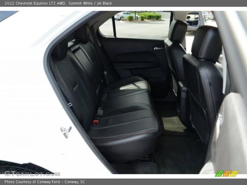 Summit White / Jet Black 2012 Chevrolet Equinox LTZ AWD
