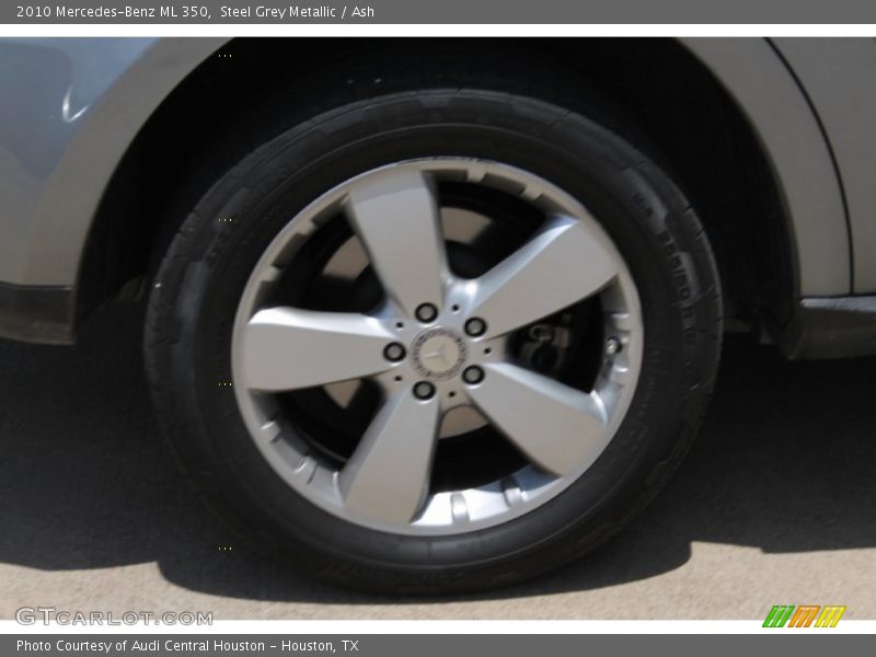 Steel Grey Metallic / Ash 2010 Mercedes-Benz ML 350