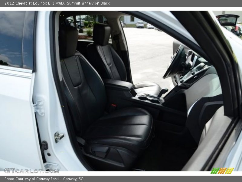 Summit White / Jet Black 2012 Chevrolet Equinox LTZ AWD