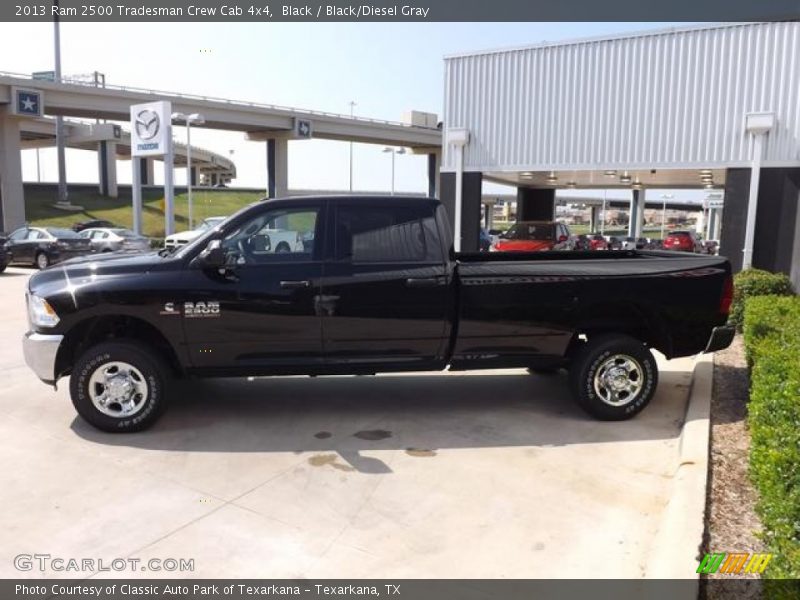 Black / Black/Diesel Gray 2013 Ram 2500 Tradesman Crew Cab 4x4
