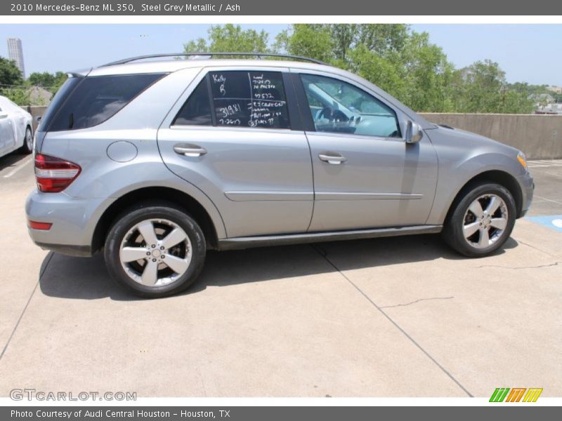 Steel Grey Metallic / Ash 2010 Mercedes-Benz ML 350