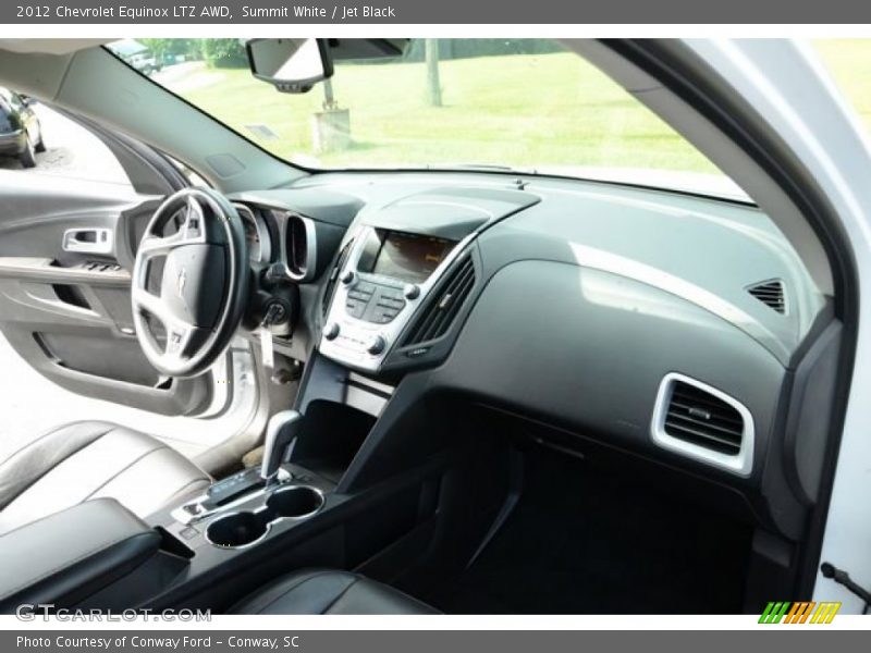 Summit White / Jet Black 2012 Chevrolet Equinox LTZ AWD