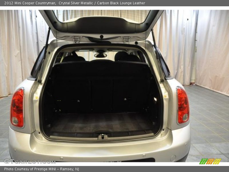 Crystal Silver Metallic / Carbon Black Lounge Leather 2012 Mini Cooper Countryman