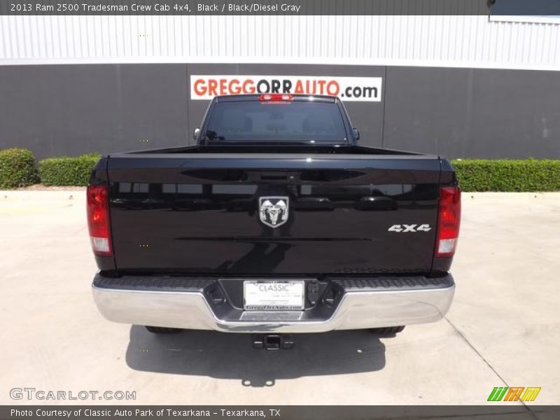 Black / Black/Diesel Gray 2013 Ram 2500 Tradesman Crew Cab 4x4