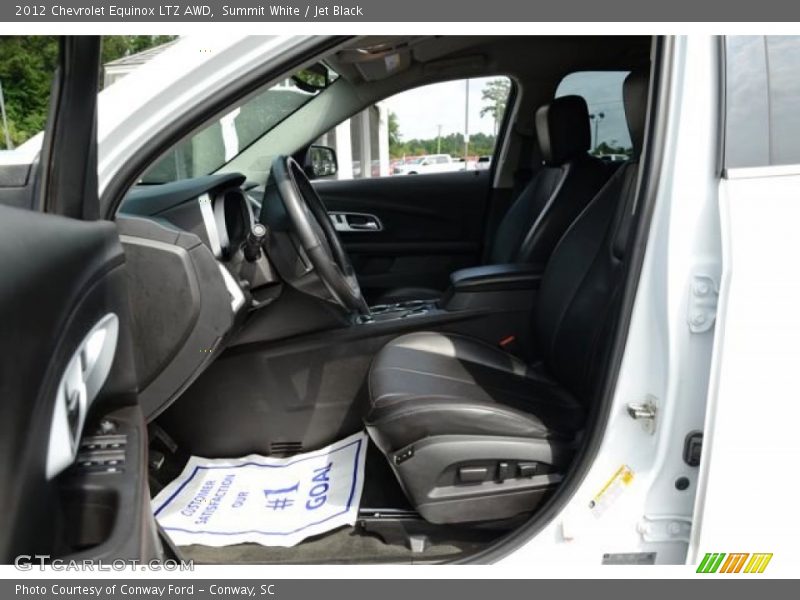 Summit White / Jet Black 2012 Chevrolet Equinox LTZ AWD
