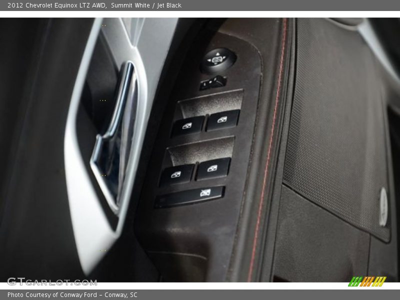 Summit White / Jet Black 2012 Chevrolet Equinox LTZ AWD