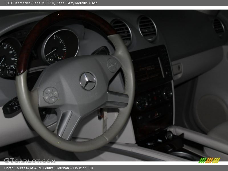 Steel Grey Metallic / Ash 2010 Mercedes-Benz ML 350