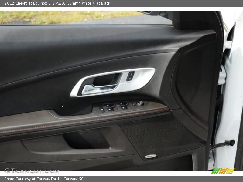 Summit White / Jet Black 2012 Chevrolet Equinox LTZ AWD