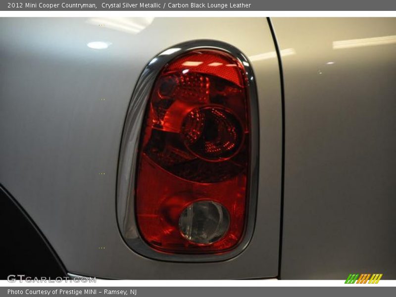 Crystal Silver Metallic / Carbon Black Lounge Leather 2012 Mini Cooper Countryman
