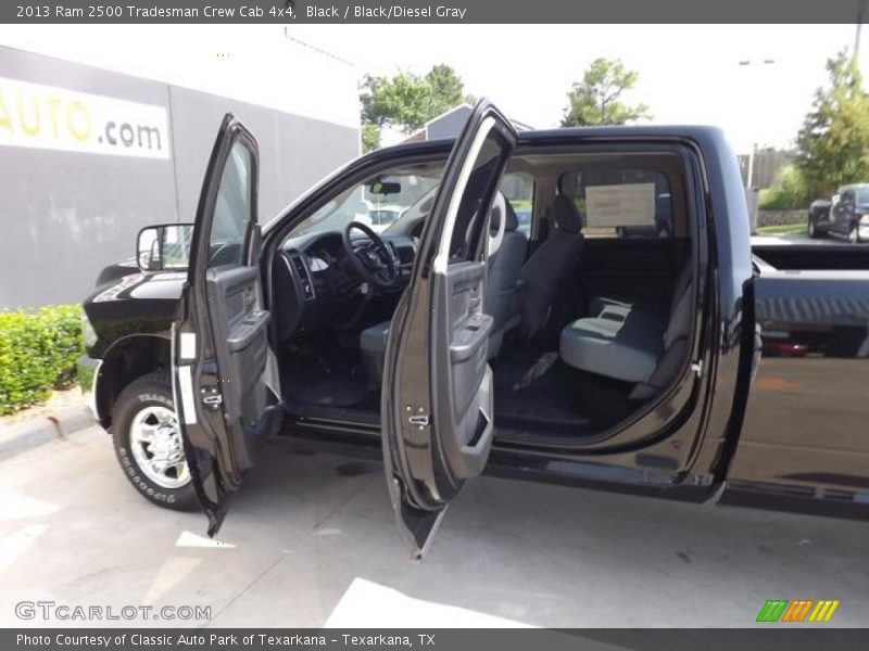 Black / Black/Diesel Gray 2013 Ram 2500 Tradesman Crew Cab 4x4