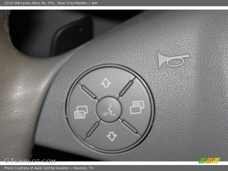 Steel Grey Metallic / Ash 2010 Mercedes-Benz ML 350
