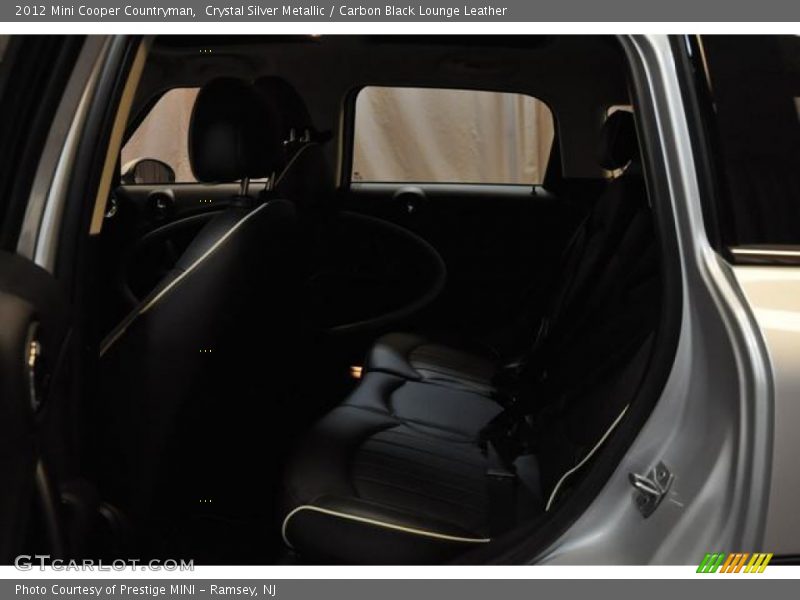 Crystal Silver Metallic / Carbon Black Lounge Leather 2012 Mini Cooper Countryman