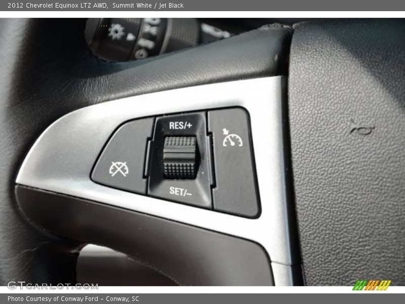 Summit White / Jet Black 2012 Chevrolet Equinox LTZ AWD
