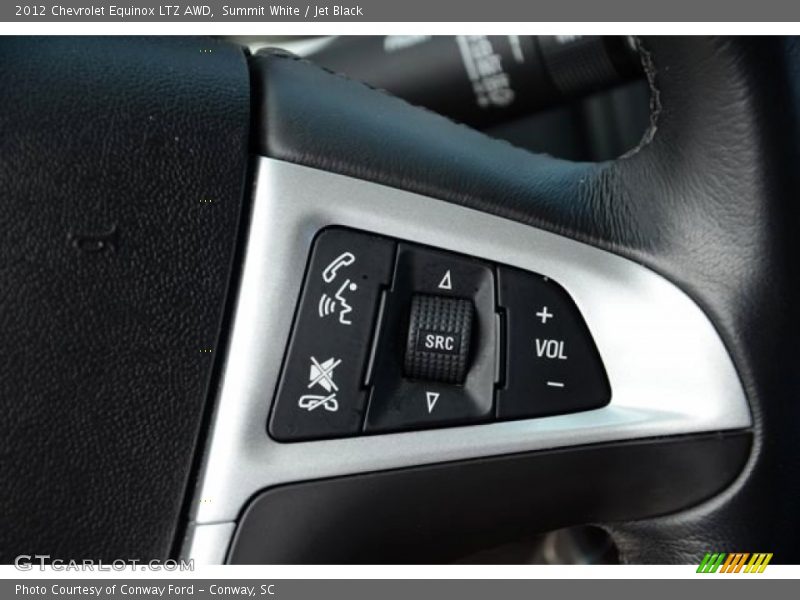 Summit White / Jet Black 2012 Chevrolet Equinox LTZ AWD