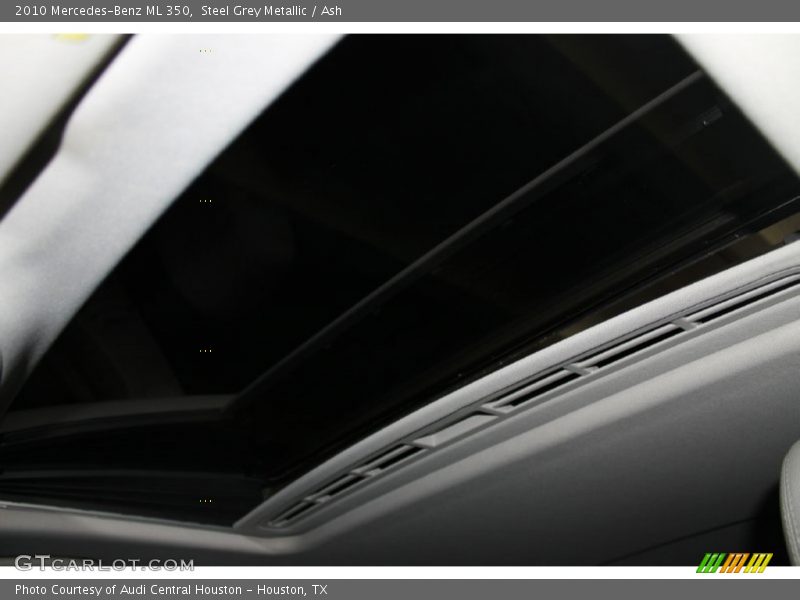 Steel Grey Metallic / Ash 2010 Mercedes-Benz ML 350