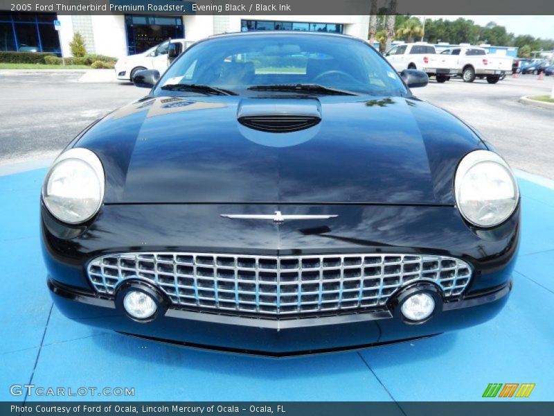 Evening Black / Black Ink 2005 Ford Thunderbird Premium Roadster