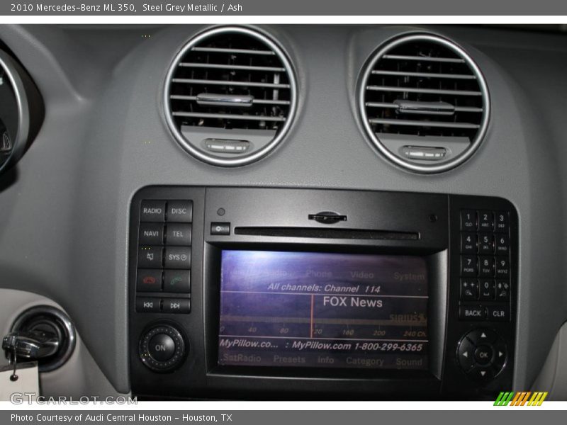 Steel Grey Metallic / Ash 2010 Mercedes-Benz ML 350
