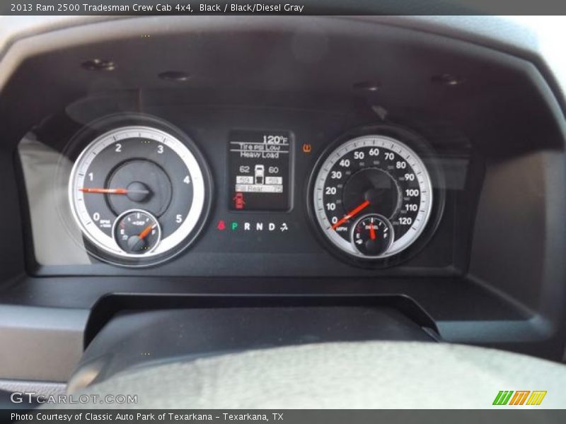 Black / Black/Diesel Gray 2013 Ram 2500 Tradesman Crew Cab 4x4