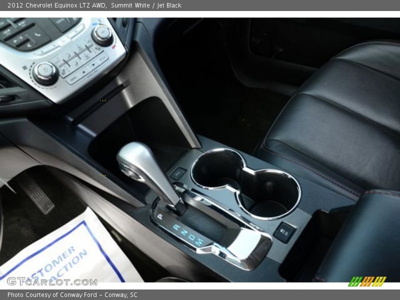Summit White / Jet Black 2012 Chevrolet Equinox LTZ AWD