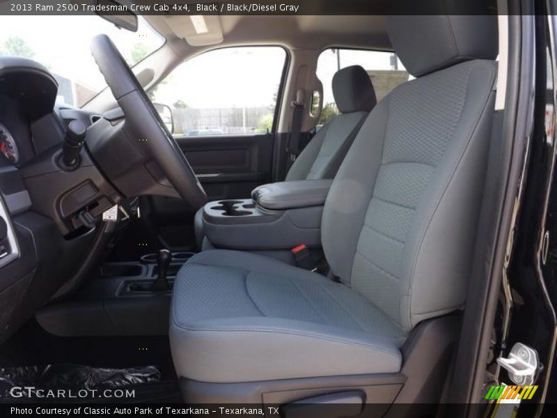 Black / Black/Diesel Gray 2013 Ram 2500 Tradesman Crew Cab 4x4