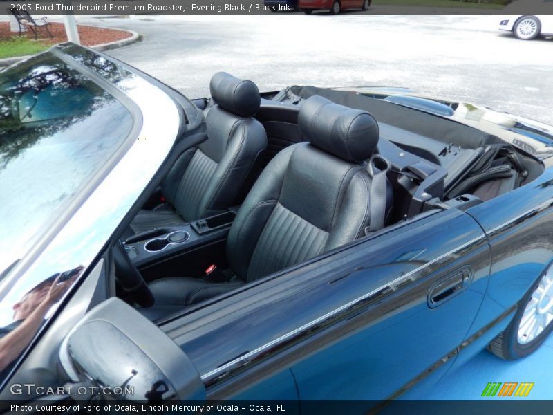 Evening Black / Black Ink 2005 Ford Thunderbird Premium Roadster