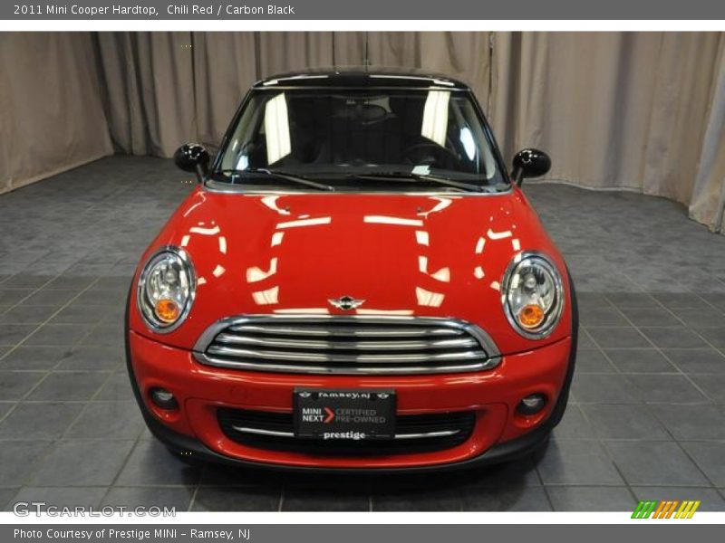 Chili Red / Carbon Black 2011 Mini Cooper Hardtop