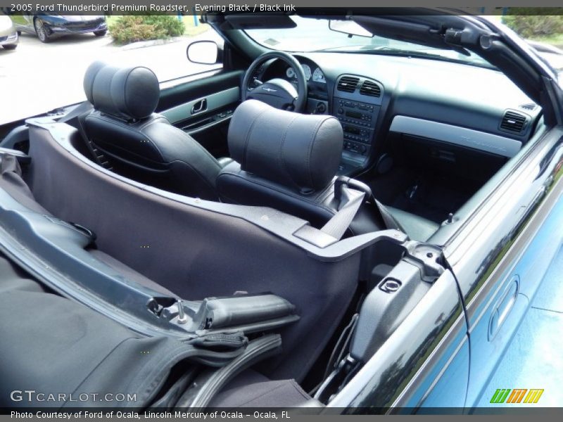 Evening Black / Black Ink 2005 Ford Thunderbird Premium Roadster