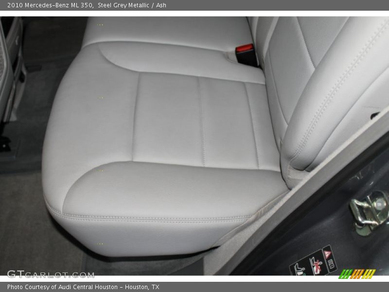 Steel Grey Metallic / Ash 2010 Mercedes-Benz ML 350