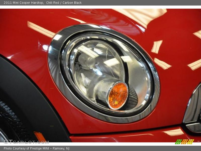 Chili Red / Carbon Black 2011 Mini Cooper Hardtop