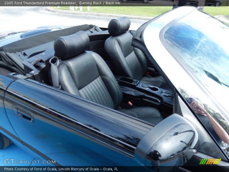 Evening Black / Black Ink 2005 Ford Thunderbird Premium Roadster