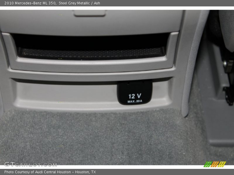 Steel Grey Metallic / Ash 2010 Mercedes-Benz ML 350