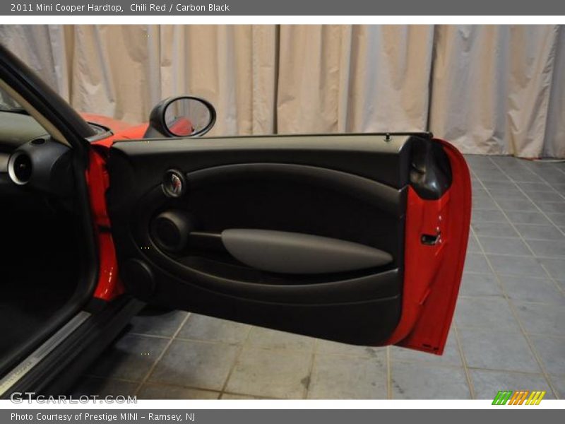 Chili Red / Carbon Black 2011 Mini Cooper Hardtop